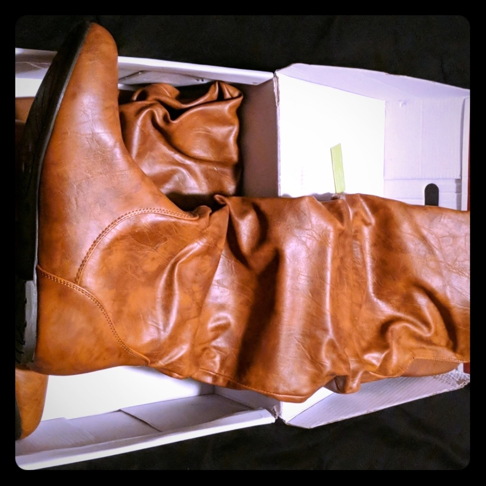 Knee high boots